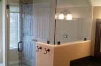 Frameless Shower Enclosure